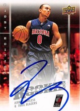 Jerryd Bayless autographed Basketball Card 2008 Upper Deck Rookie Standouts RSJB