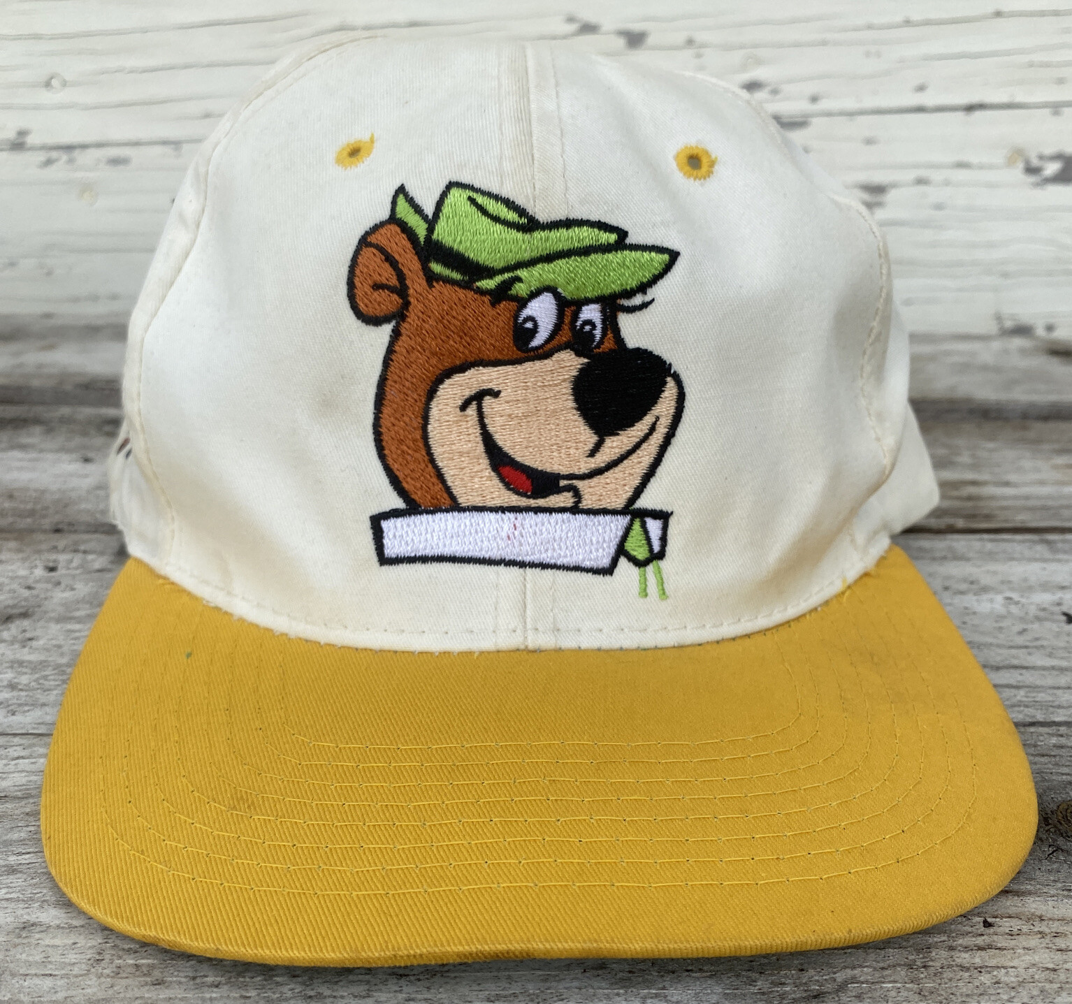 Vintage 1993 Hanna-Barbera YOGI BEAR Snapback Hat Cap… - Gem