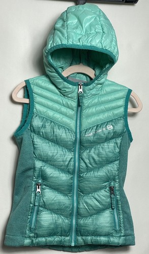 Free Country Girls Hooded Lightweight Padded Vest Size XS (5-6)