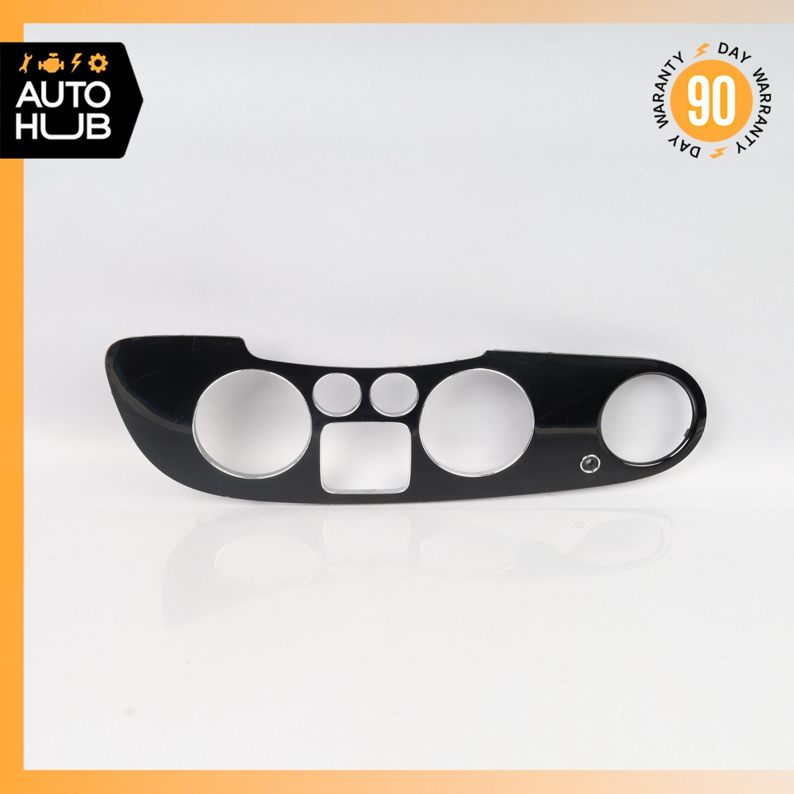 03-13 Bentley Continental GT GTC Dash Panel Speedometer Bezel Wood Trim OEM