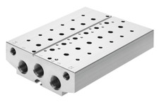 A●FESTO VABM-B10-25E-G12-4 8026245 Connection Block New