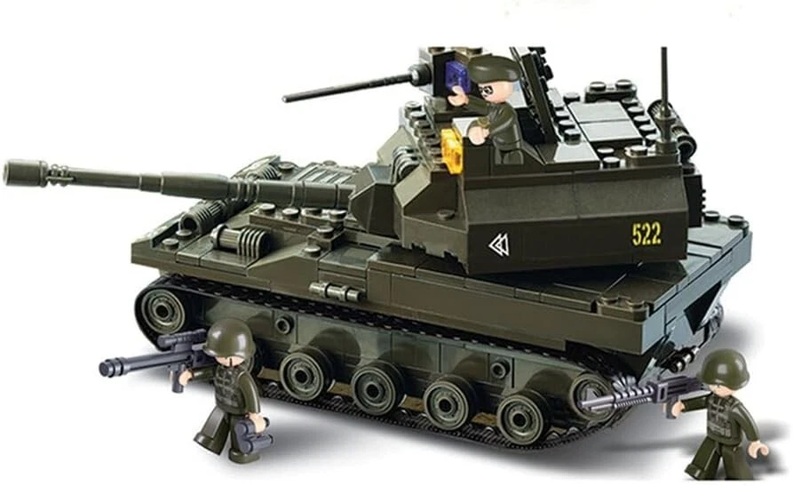 Tank With Motorcycle, SLUBAN - Image 2 of 4