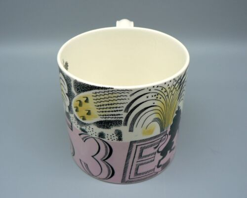 WEDGWOOD 1953 CORONATION MUG QUEEN ELIZABETH II ERIC RAVILIOUS TANKARD PERFECT - Picture 8 of 16