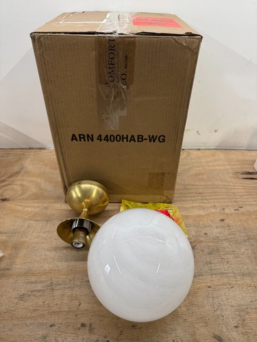 Visual Comfort ARN 4400HAB-WG Cristol Single Flush Mount by AERIN *READ*