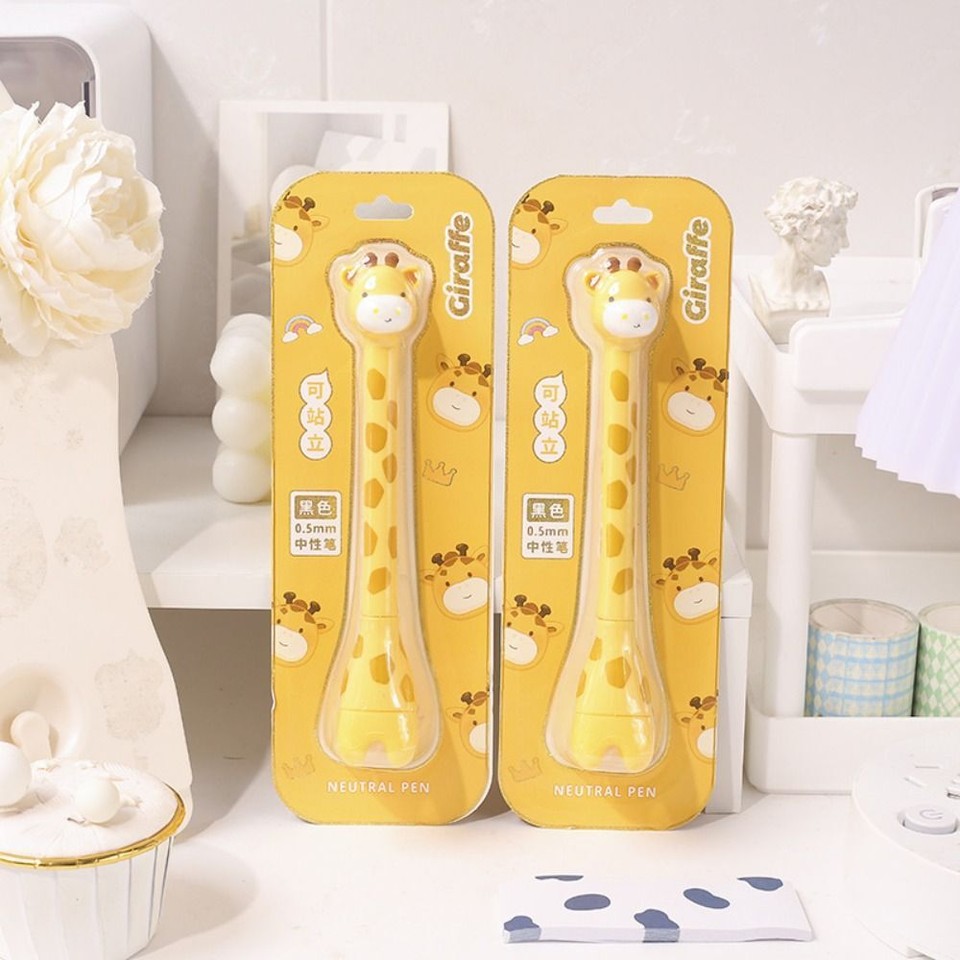 Writing Animal Standing Pen Signing Gel Ink Pens Signing Gel Pen Award