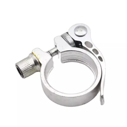 UK Bike Bicycle BMX MTB Quick Release Seat Post Anodised Alloy Clamp 28mm-34mm - Picture 33 of 34