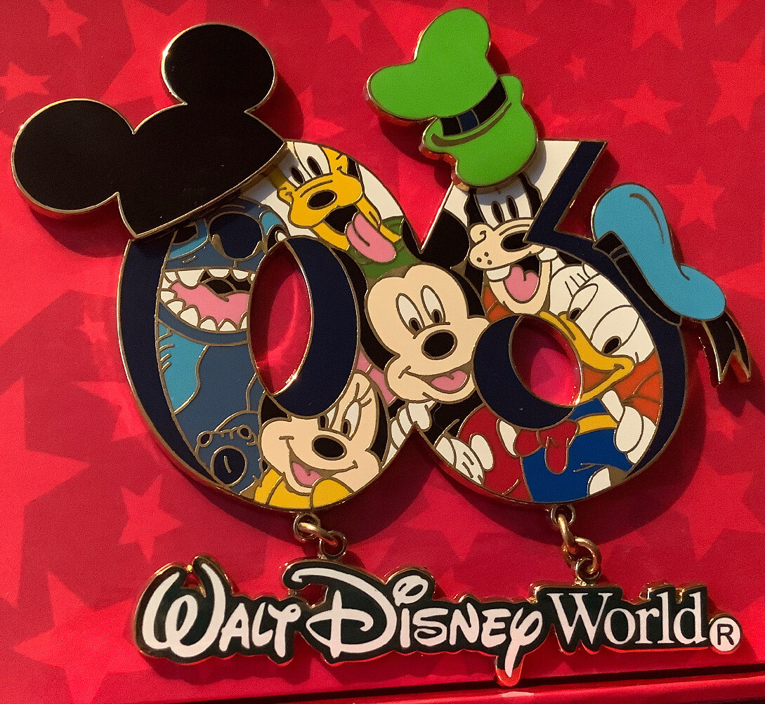 ディズニーワールド ピンバッジセット（5個）Disney World Pins Disney Park 5 Pin Set Walt Disney World Trading ~ Randomly