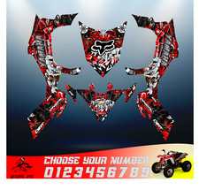 Yamaha YFZ450R Graphics Kit ATV Decals Stickers 2009-2013 Full Wrap UTV Design