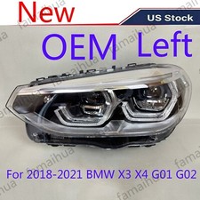 New For 2018-2021 BMW X3 X4 G01 G02 Adaptive LED Headlight Left Driver Side OEM
