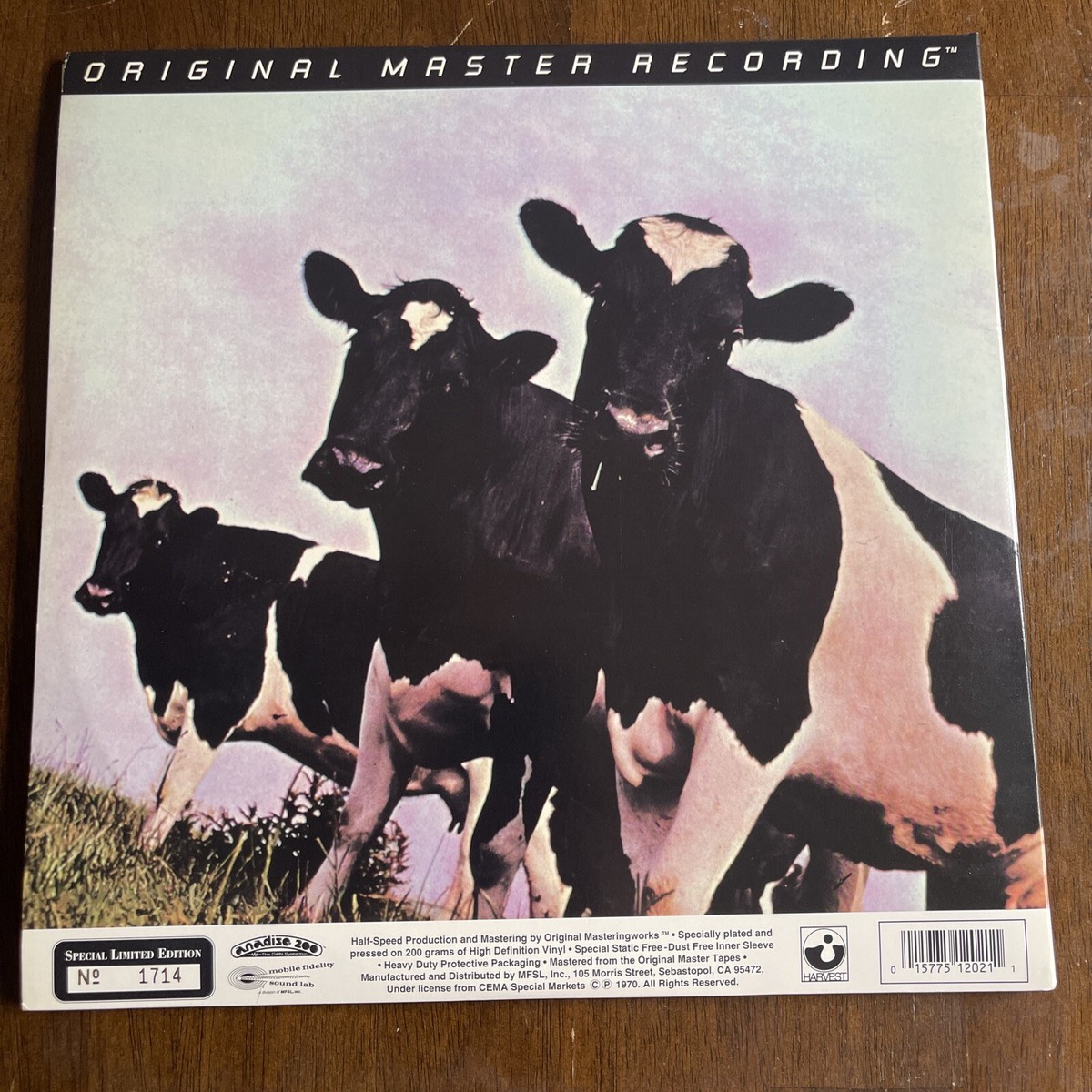 【MFSLゴールド盤】PINK FLOYD『Atom Heart Mother』 Pink Floyd – Atom Heart Mother – Vinyl (LP, Album + 4 more