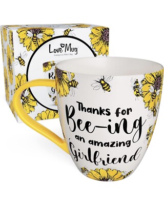 Love Mug New Bone China Coffee Tea Mug Amazing Girlfriend Queen Bee