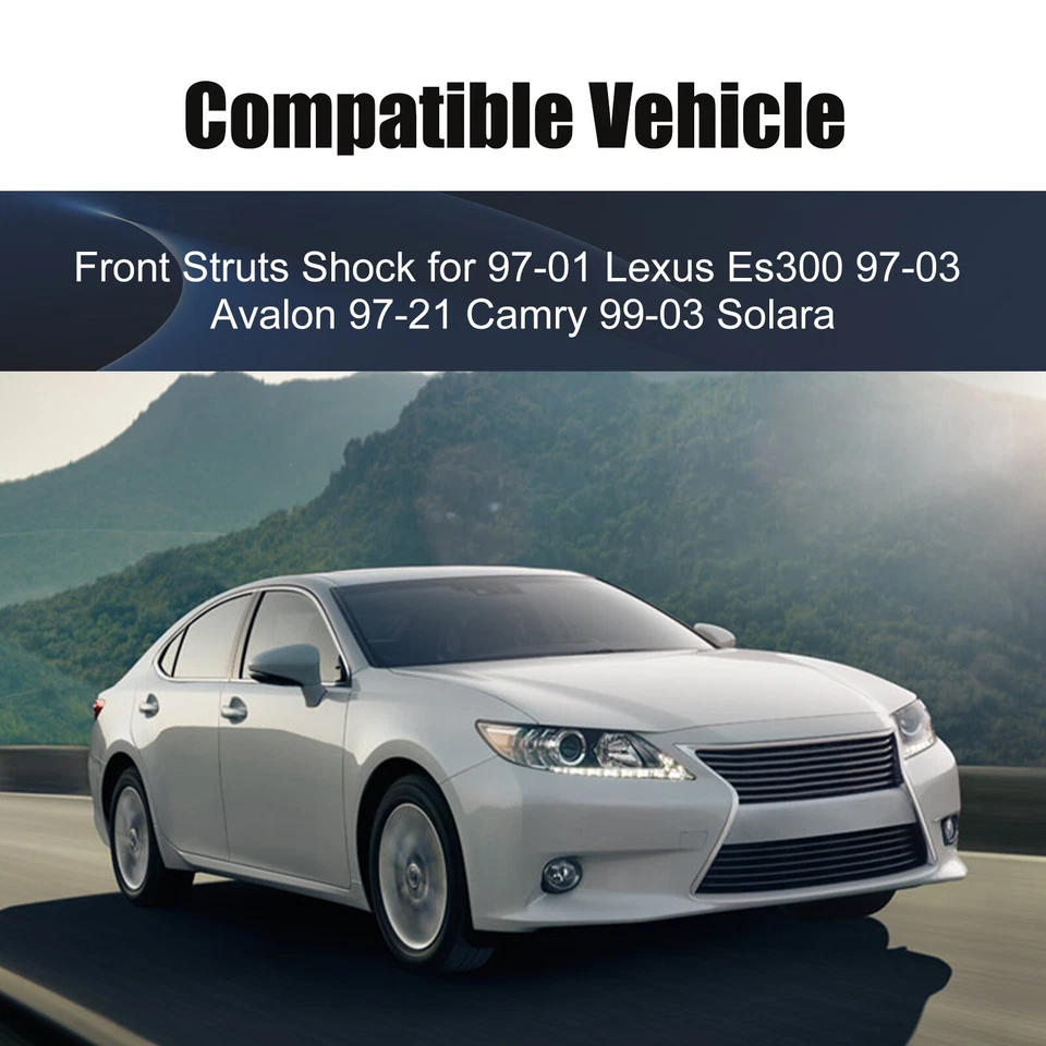 2 amortiguadores delanteros para Toyota Camry Avalon Solara Lexus ES3001997-2003 Foto 2 de 4