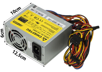 Chieftec CSM-250P 250W SFX ATX Power Supply 20+4-Pin Active PFC - SG