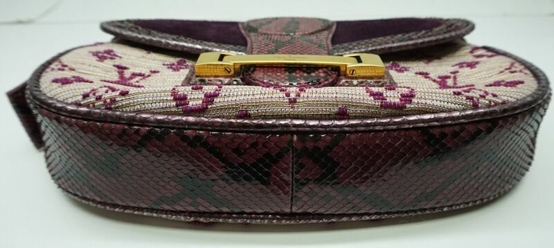 Louis Vuitton Limited Edition Violet Monogram Empire Levant Bag