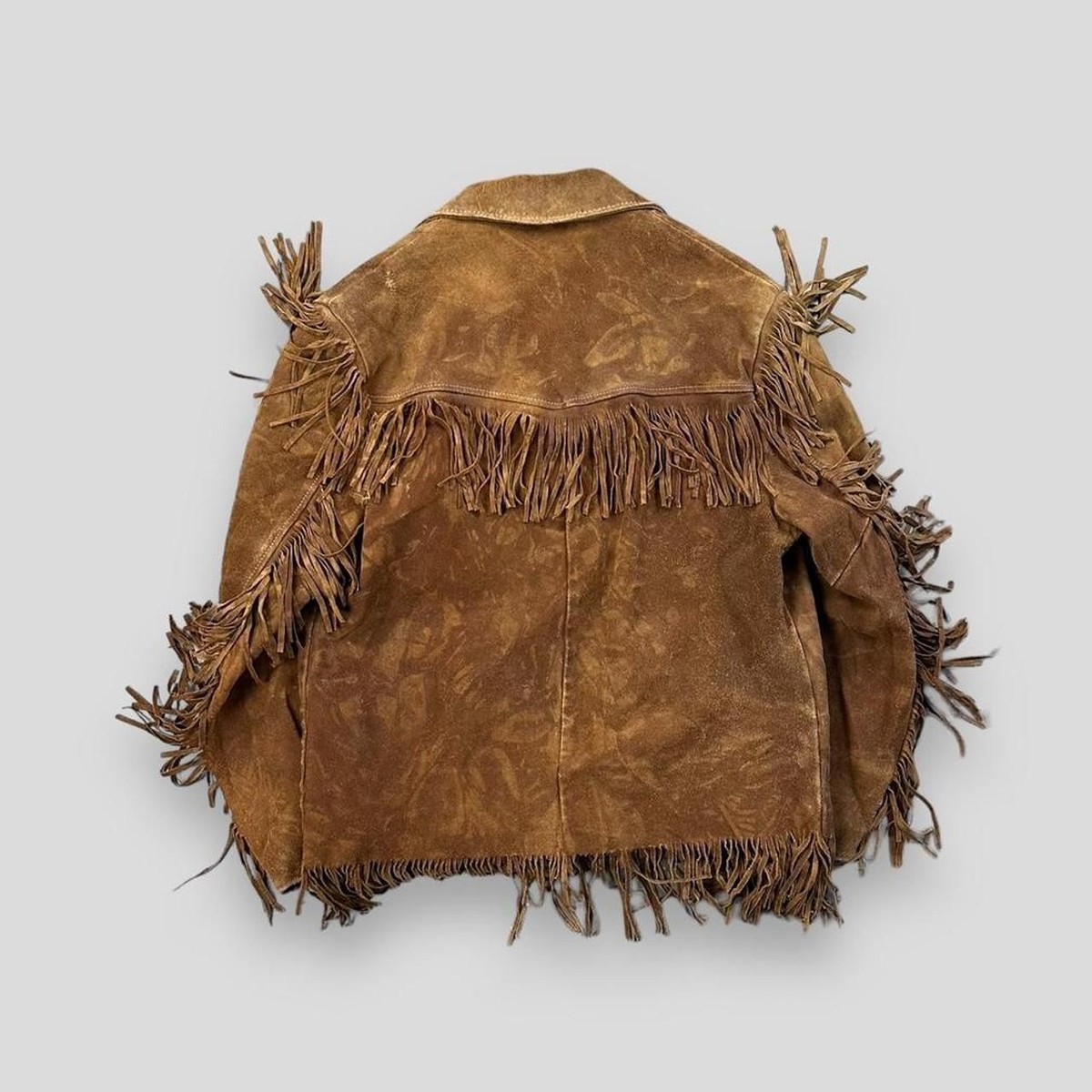 貴重◎ 70's unknown fringe leather jacket 【公式通販】