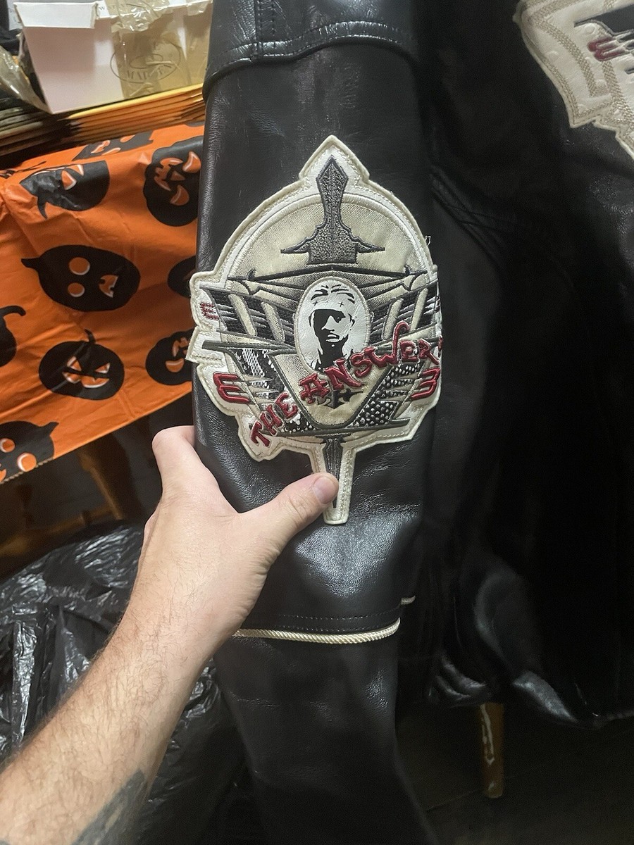 Vintage Reebok Allen Iverson Limited Edition Leather Jacket