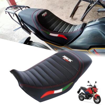 REPLACEMENT DUAL BLACK SEAT STITCH FIT HONDA GROM MSX SF 125 2017-2020