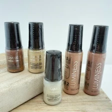 Luminess Airbrush Makeup Lot of 5 Moisturizer All in One Bronzer Brightening