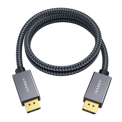 3FT/1M Short DP to DP Cable 4K@60Hz 2K@165Hz DisplayPort 1.2 Gaming Monitor