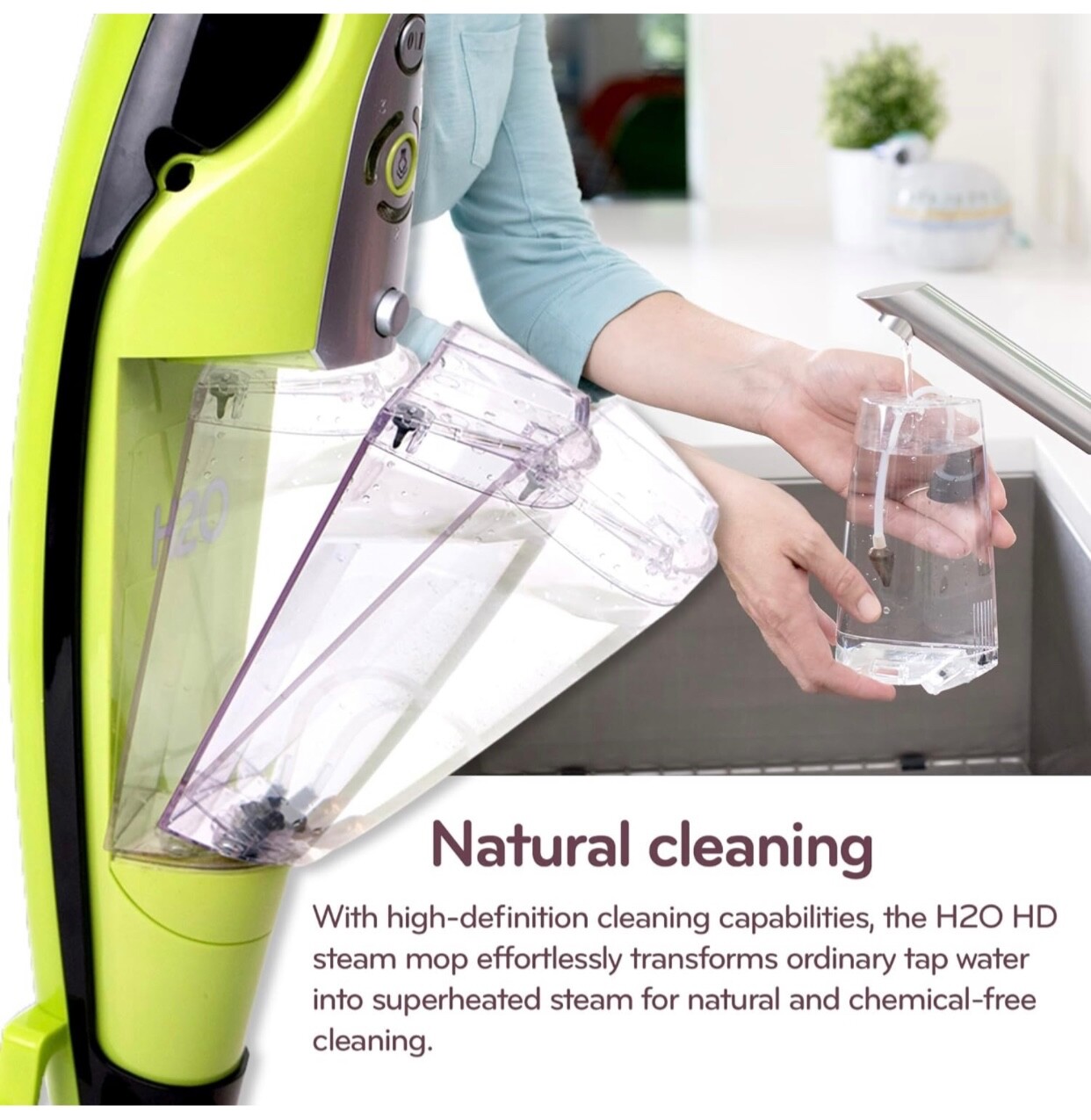 H2O HD Steam Mop and Handheld Steam Cleaner eBay