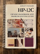 HP-12C Owner  s Handbook And Problem-Solving Guide New Old Stock
