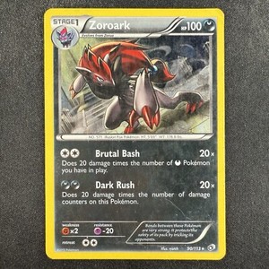 Pokemon TCG Zoroark BW Legendary Treasures 90/113 Reverse Holo Rare Card