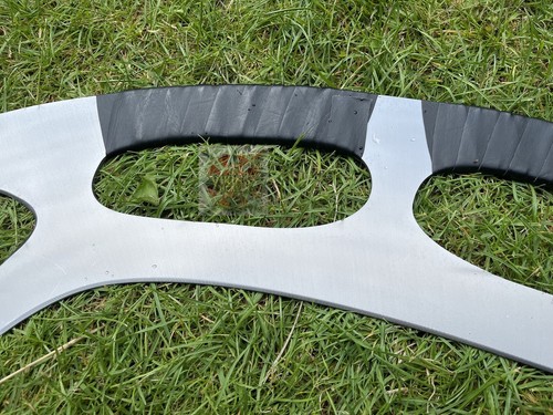 Klingon Bat'leth Replica – 46" Handmade Steel Blade Star Trek Warrior Sword - Picture 3 of 9