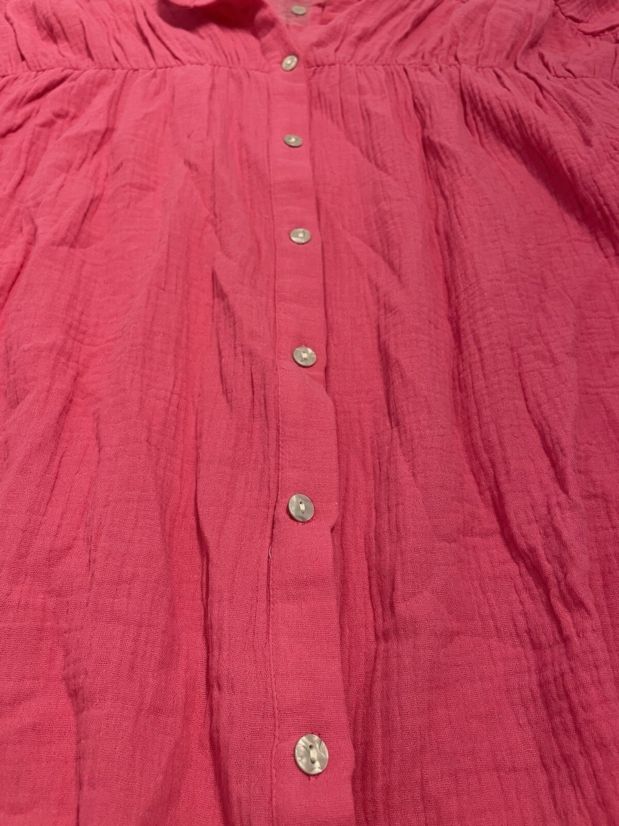 新品未使用Bibiy. frill cuffs blouse baby pink Bibiy frill cuffs blouse baby pink（Cute Pink Tops for Women