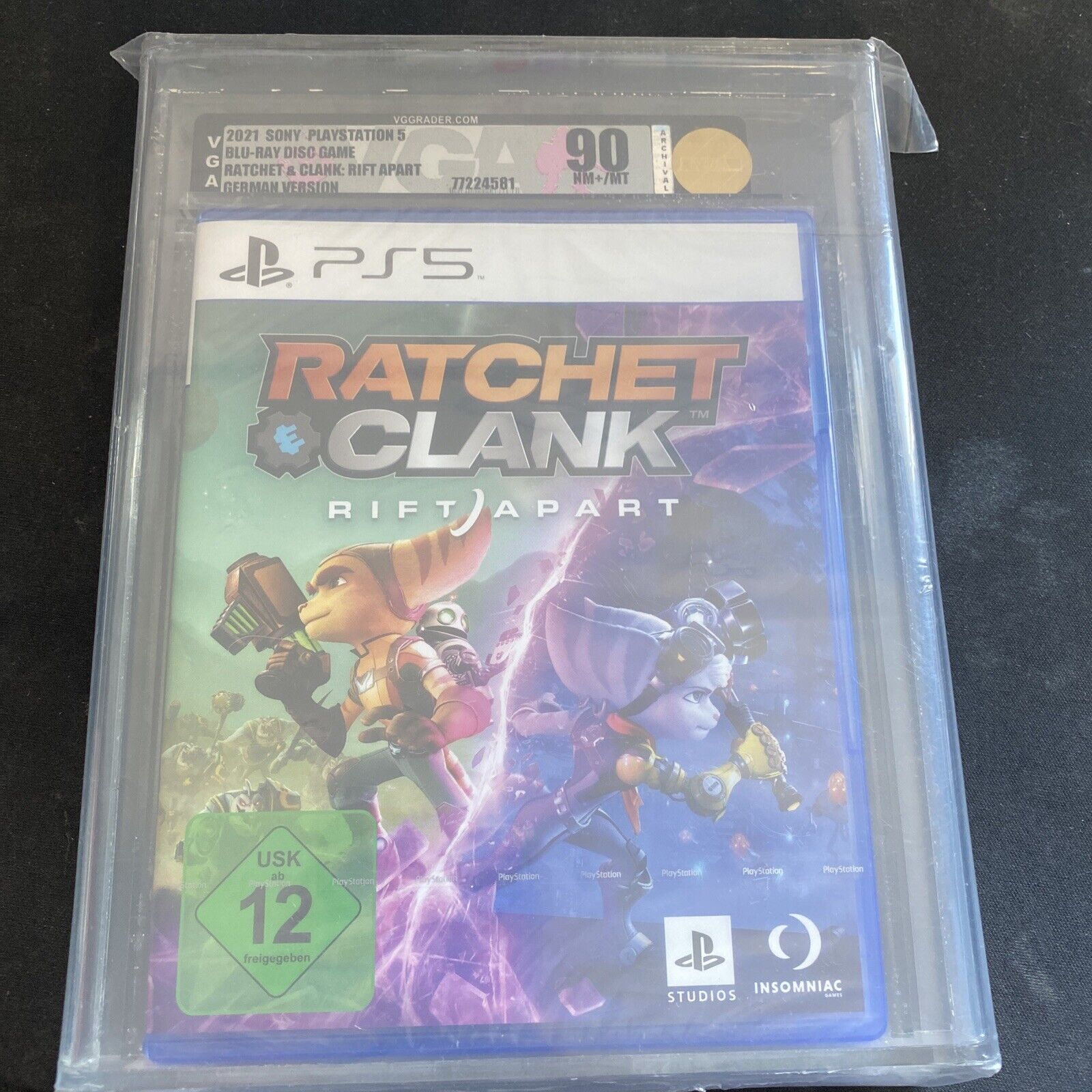 PS5 Software Ratchet & Clank PS5 Rift Apart GERMAN VERSION New Graded 90 VG