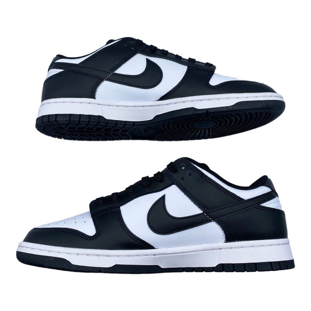 Nike Dunk Retro Low 'Panda' White Black GS CW1590-100 - Size