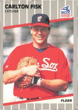1989 Fleer #495 Carlton Fisk