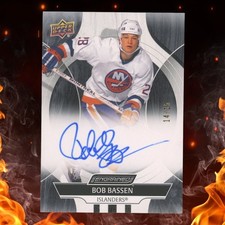 2025-26 Upper Deck Ingrained Icons BOB BASSEN Black Auto /15 #CA-BA 