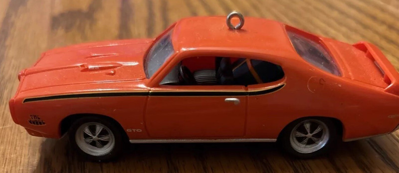 Vintage 2000 Hallmark 1969 Pontiac GTO The Judge Ornament
