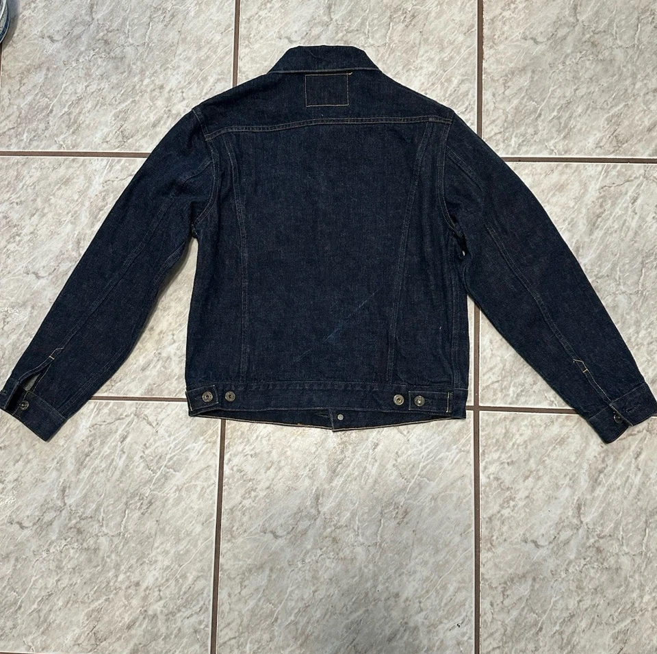 Японское инженерное пальто из денима Hinoya Burgus Plus Selvedge размер 38 - Изображение 3 из 4