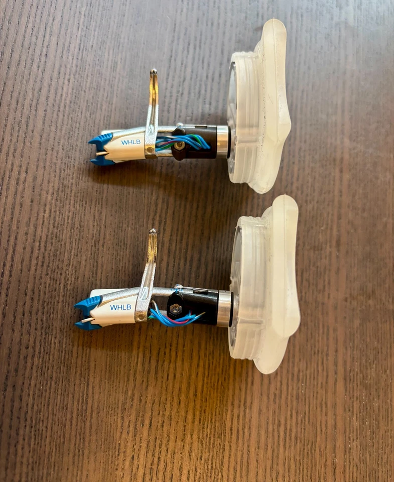 Cartucho y lápiz giratorio para DJ Shure WHLB etiqueta blanca (PAR) Foto 3 de 4