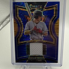 2025 Panini Select Konnor Griffin Selective Swatches Blue Pulsar Prizm 