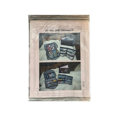 Go And Sew Organizer Pattern By Sew Inclined Vintage UNCUT