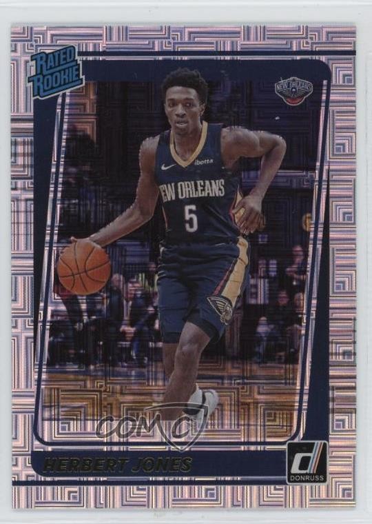2021-22 Panini Donruss Rated Rookie Choice Herbert Jones #207 lz7