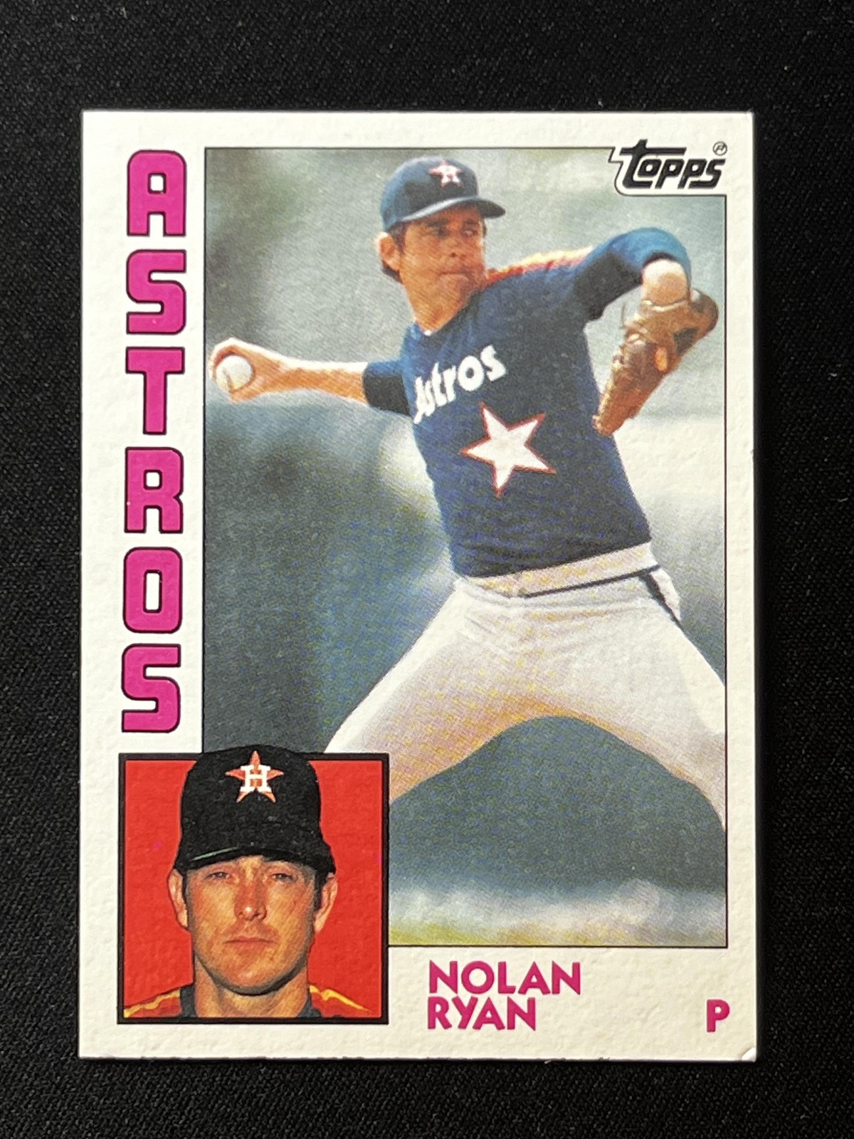 1984 Topps #470 Nolan Ryan