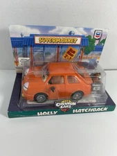 Vintage Chevron Cars Collectible Toy Car Holly Hatchback With Dog