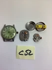 Lot Vintage 1960 Timex Marlin Watch Running Face Up M24 M23 Spares Repair READ