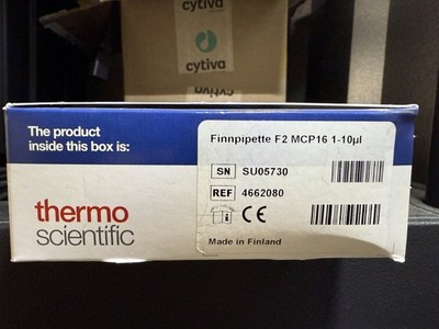 Thermo Scientific 4662080 Finnpipette F2 MCP 16 Multi Channel Pipette 1 - 10µL