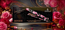 Rovale Genius Pretty In Print Flat Iron 1.25 Ceramic Floral Roses 450F
