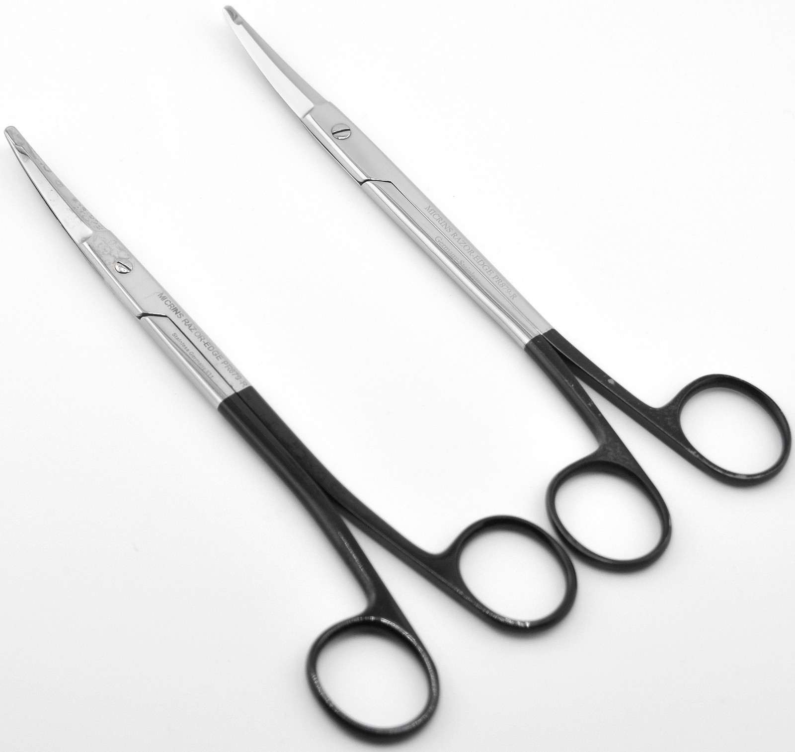 MICRINS RAZOR-EDGE PR879-R Gorney-Freeman Face Lift Dissecting Scissors 7"