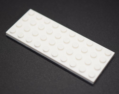1 LEGO White 4x10 Plate 3030 plates flat panel city building creator star wars - Picture 2 of 2