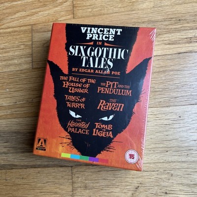 Vincent Price In Six Gothic Tales Edgar Allen Poe Blu-ray Box Region B UK Import
