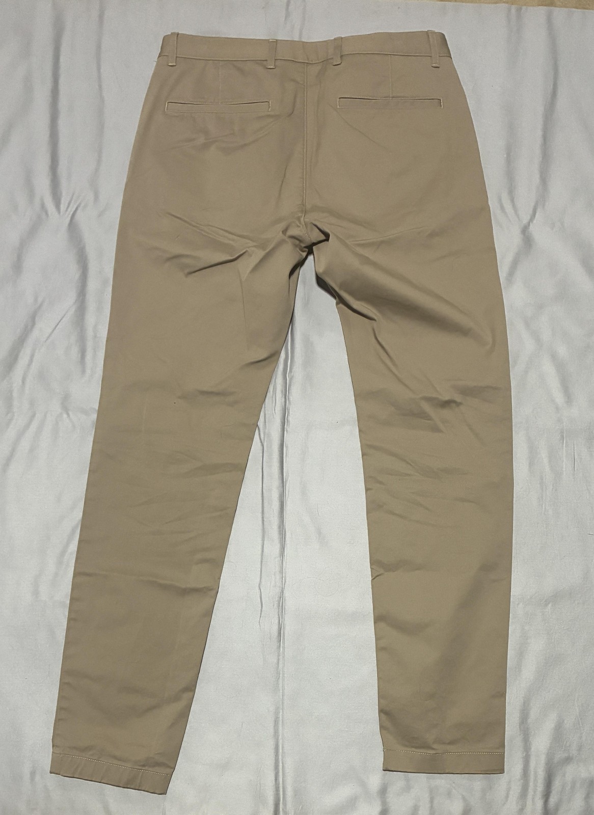 Theory Zaine P2 Twill Chino Pants Mens 32 Khaki Slim Fit Stretch Casual