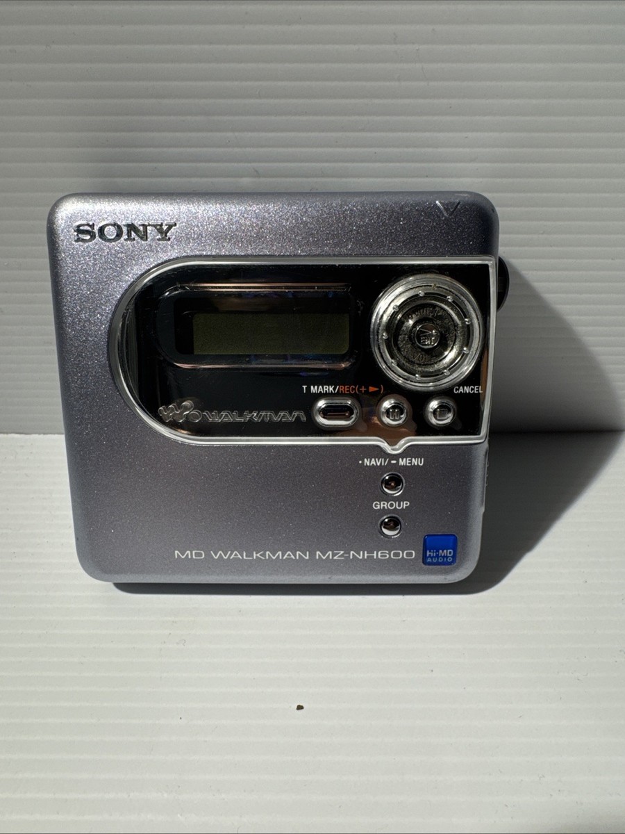Vintage Sony MZ-NH600D Hi-MD Walkman (TESTED/WORKING) | eBay