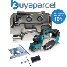 Makita DKP180Z 18v LXT Cordless Planer Lithium Ion Cordless 82mm + Makpac Inlay