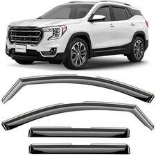 CLIM ART in-Channel Incredibly Durable Rain Guards Compatible GMC - 618091